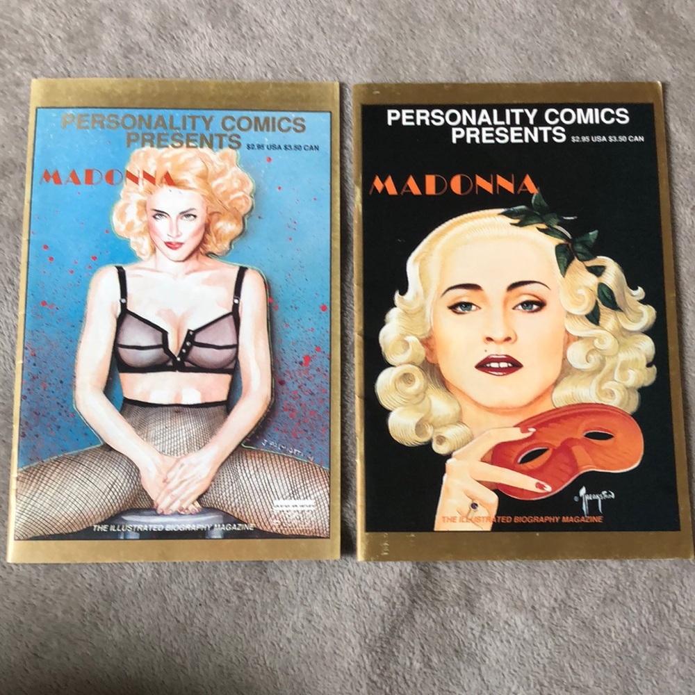 Personality Comics Presents Madonna - Bundle of 2